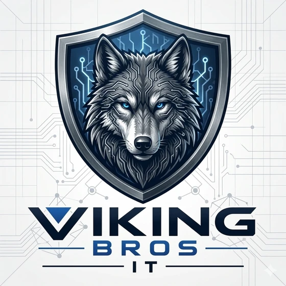 Viking Bros IT shield logo